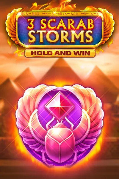 3 Scarab Storms Hold and Win machine à sous — Vibebet Casino